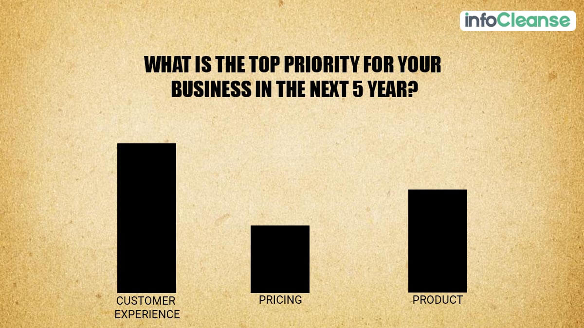 Survey Top Priority For Your Business Next 5 Years