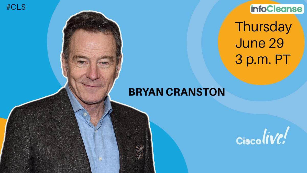 Cisco Live Bryan Cranston