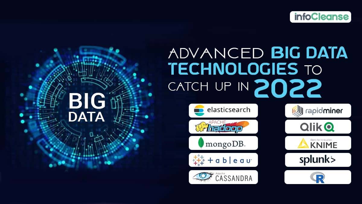 10 Most Advanced Big Data Technologies To Catch Up On In 2022 - InfoCleanse