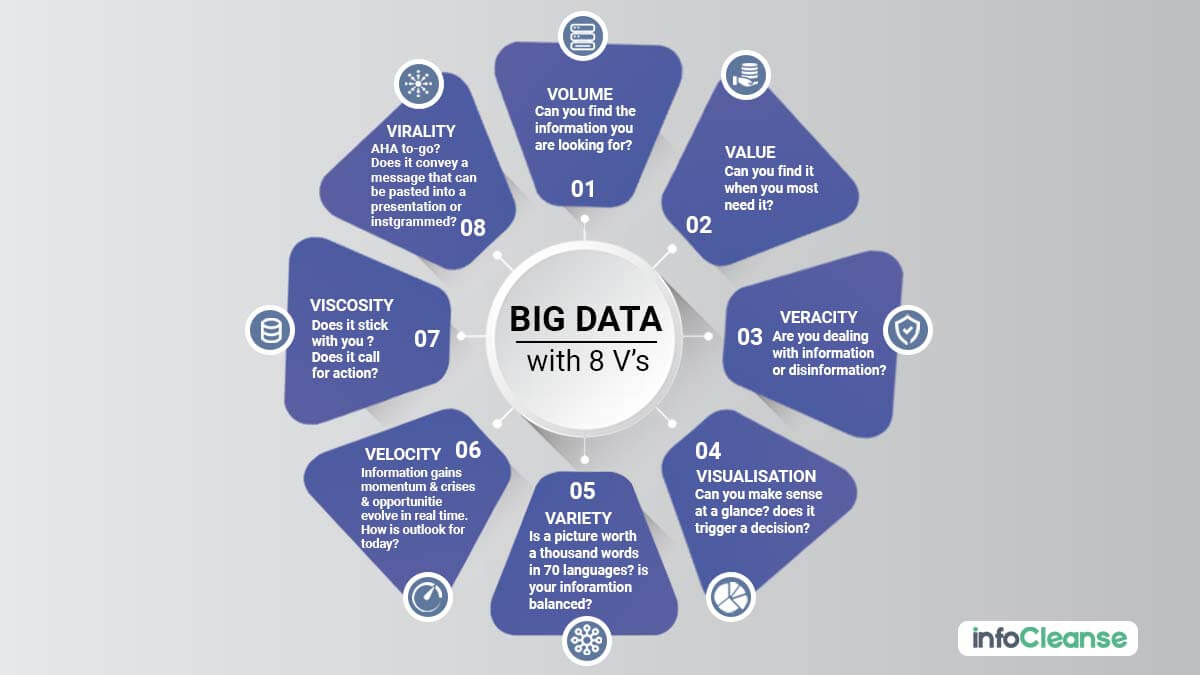 8 V's Of Big Data - InfoCleanse