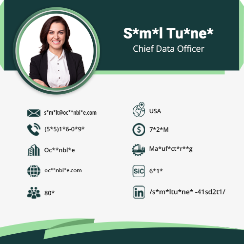 Chief Data Officer Data Card