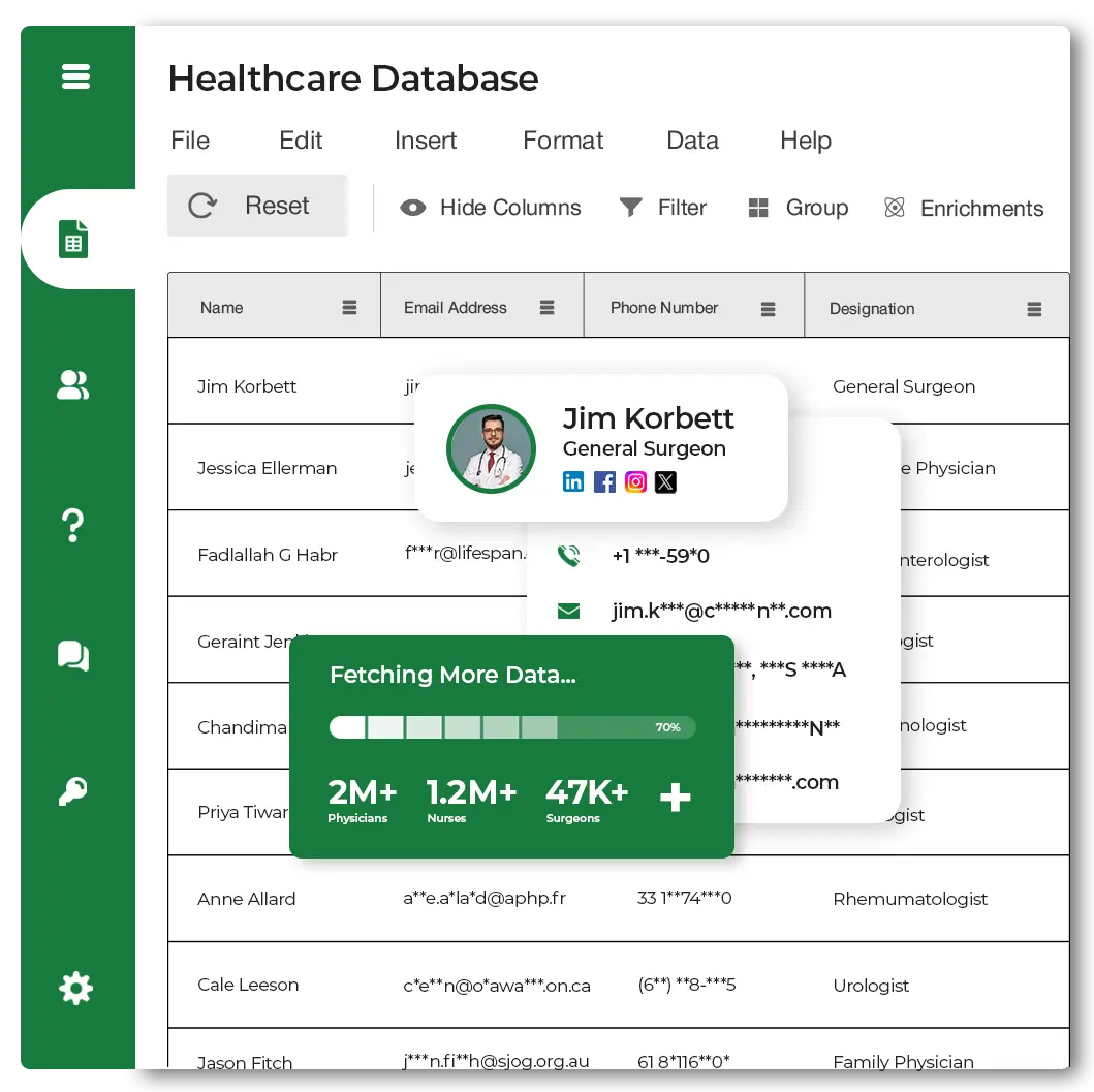 Test Healthcare Database 1